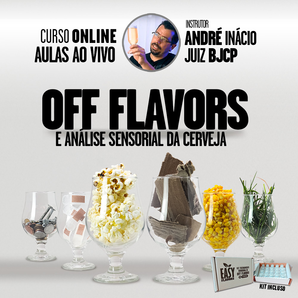 Curso Online Ao Vivo - Off-Flavors e Análise Sensorial